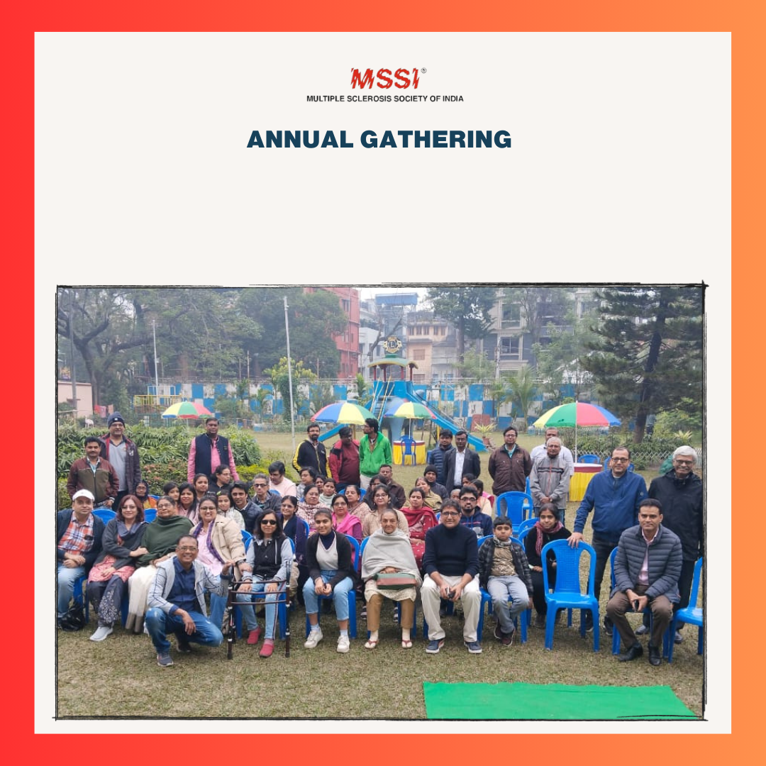 Image depicting a diverse and supportive community of individuals affected by multiple sclerosis (MS), coming together for mutual support, education, and empowerment.